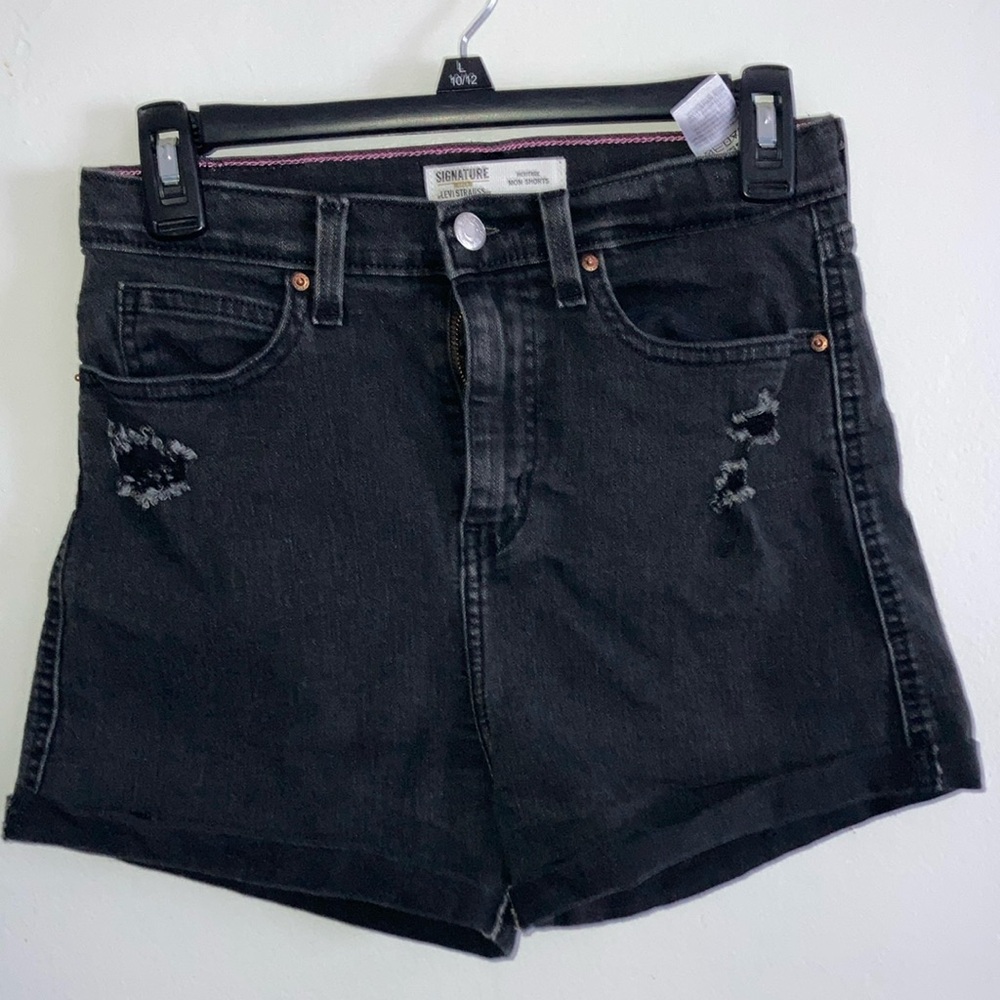 Signature Levi Strauss Heritage Mom Jean shorts size w16